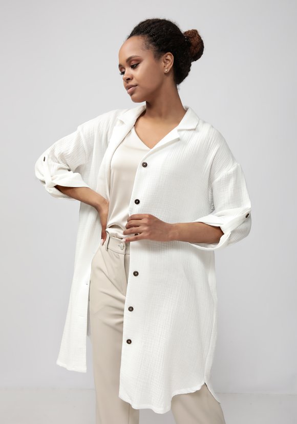 Платье-рубашка Оливия шир.  580, рис. 1