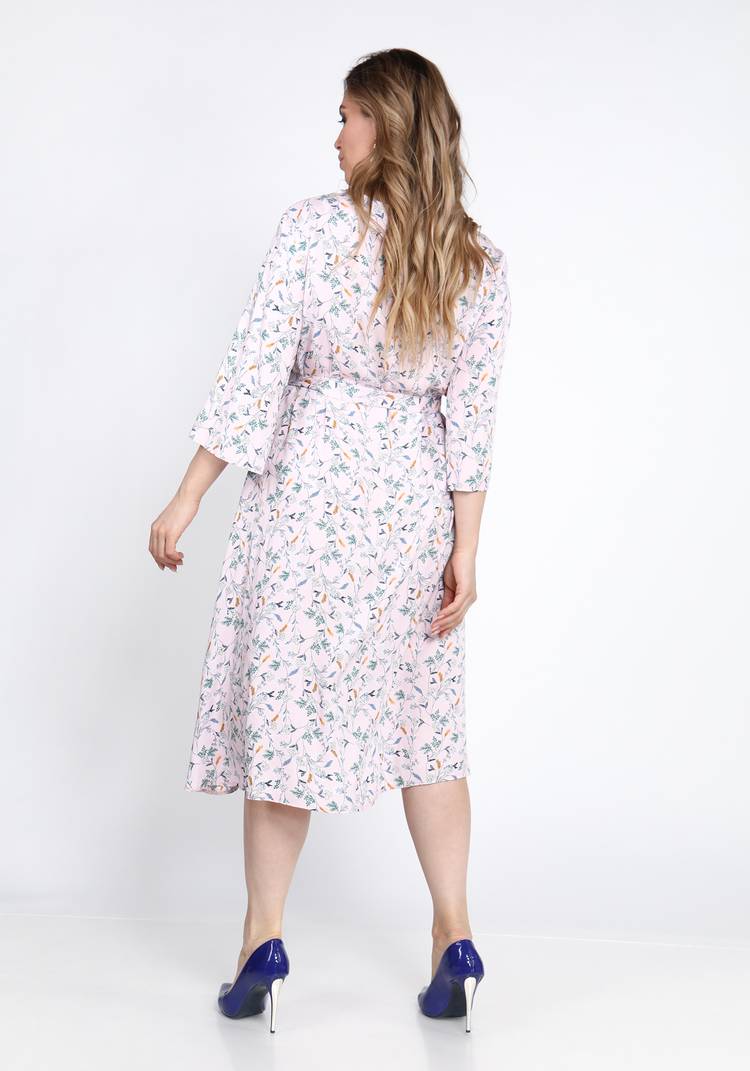 Платье с принтом мильфлер шир.  750, рис. 22