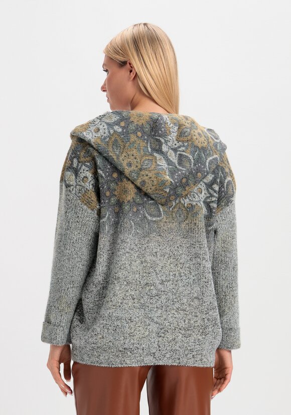 Джемпер Цветочное наслаждение шир.  580, рис. 9
