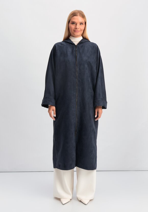 Плащ из экозамши шир.  580, рис. 3