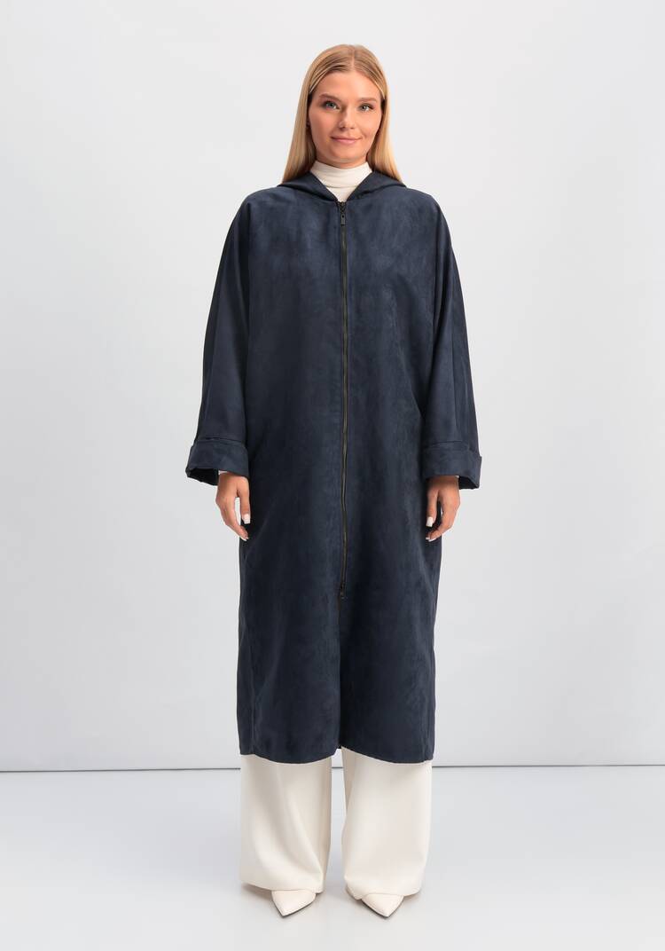 Плащ из экозамши шир.  750, рис. 3