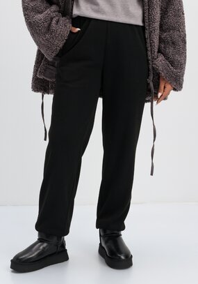 Брюки-бананы на эластичной ленте