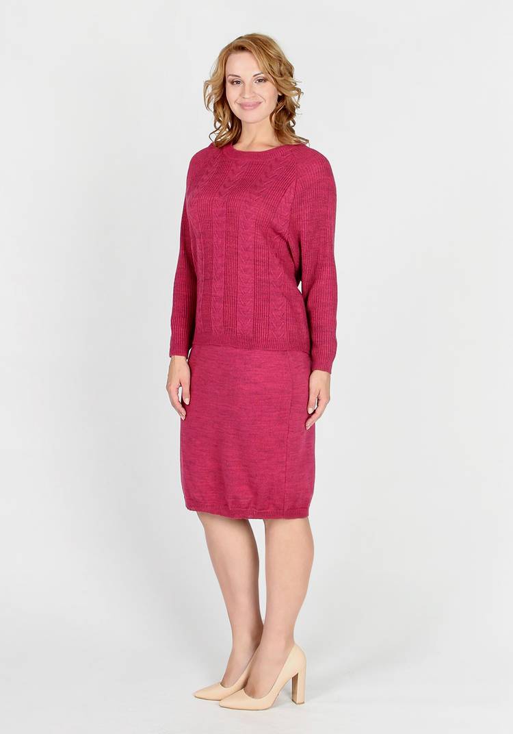 Юбка трикотажная прямого кроя на резинке шир.  750, рис. 9