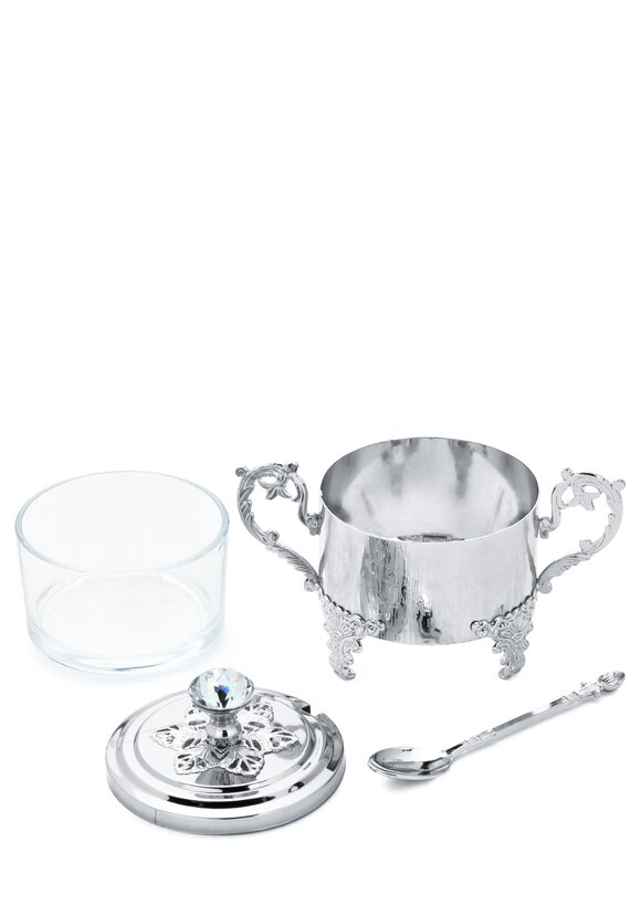 Сахарница с ложкой Бриллиант шир.  580, рис. 2