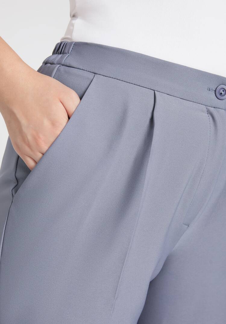 Брюки классика прямые от бедра шир.  750, рис. 5