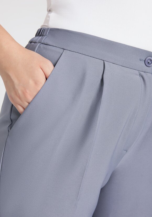 Брюки классика прямые от бедра шир.  580, рис. 5