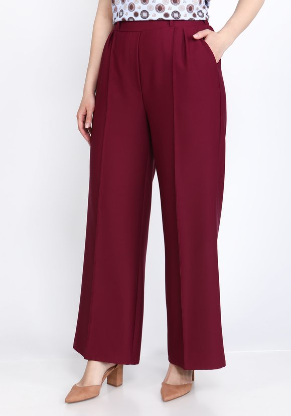 Брюки широкие на резинке со стрелками шир.  580, рис. 5