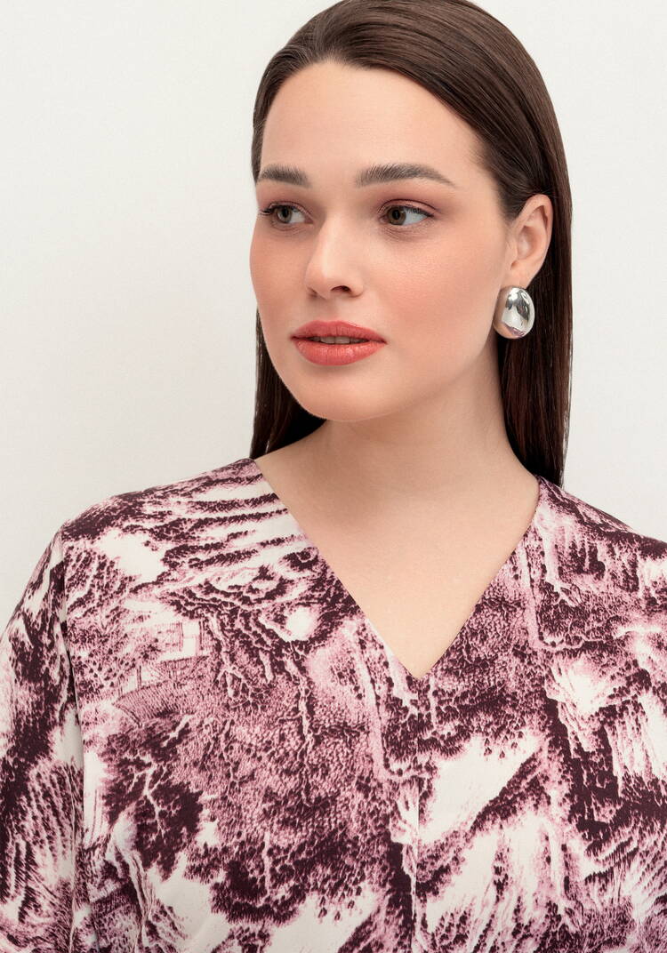 Платье на запах шир.  750, рис. 13