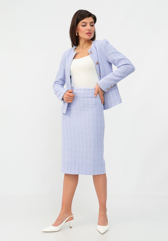 Юбка миди классическая шир.  580, рис. 14