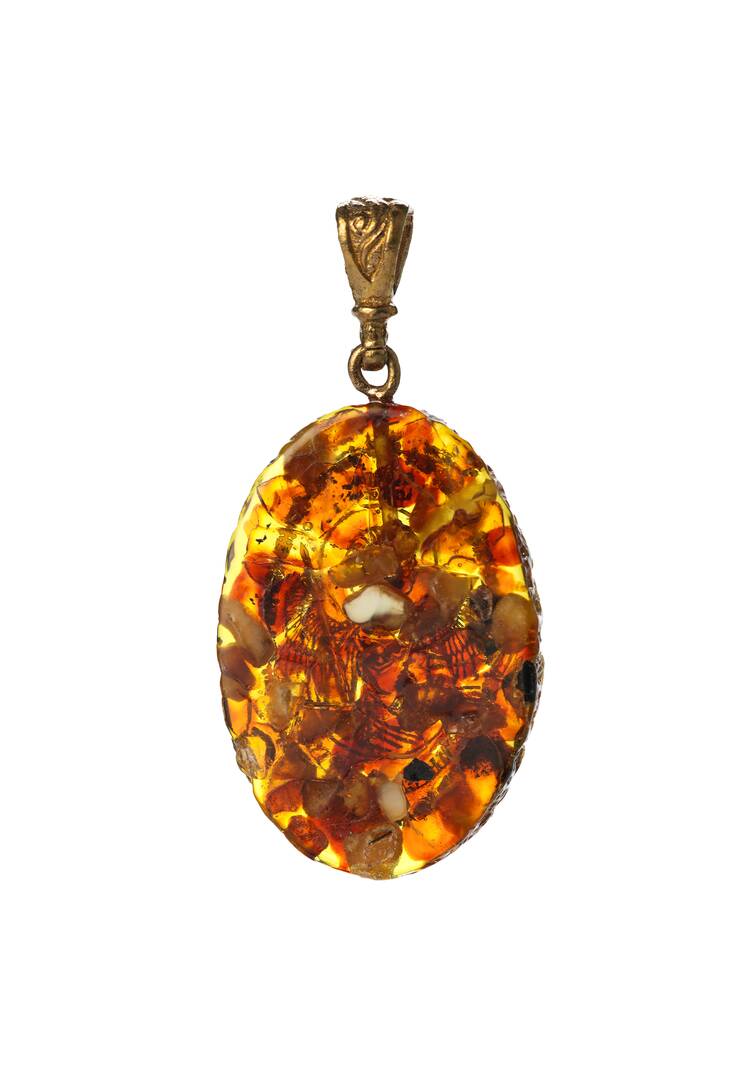 Подвеска-иконка из янтаря шир.  750, рис. 8