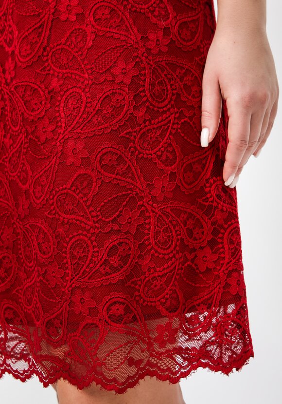 Платье из эластичного гипюра шир.  580, рис. 19