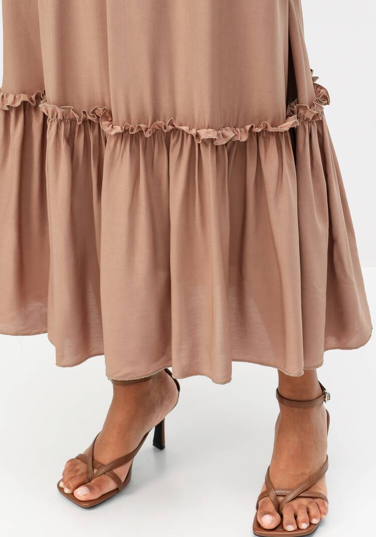 Юбка на эластичной ленте с ярусами шир.  750, рис. 14