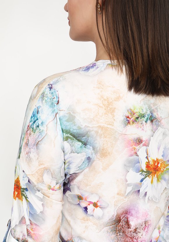 Туника Цветочный свет шир.  580, рис. 2