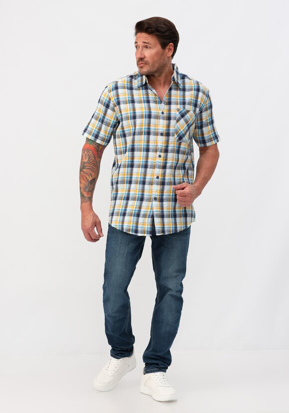 Рубашка в клетку Серкан шир.  580, рис. 2