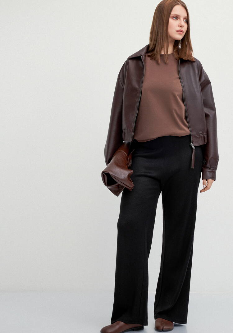 Брюки с широкой резинкой на поясе шир.  750, рис. 10