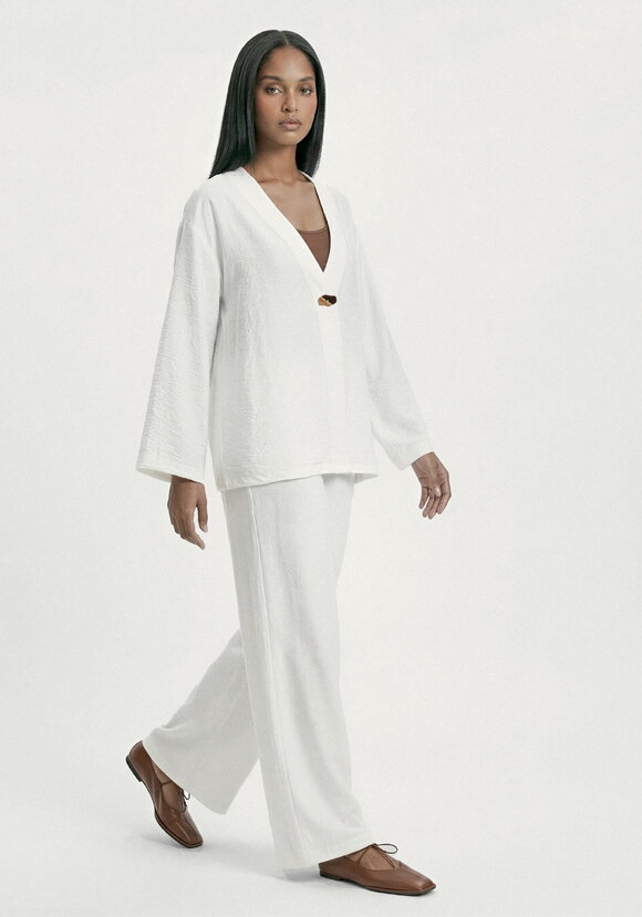 Жакет свободного кроя на пуговице Агата шир.  580, рис. 2