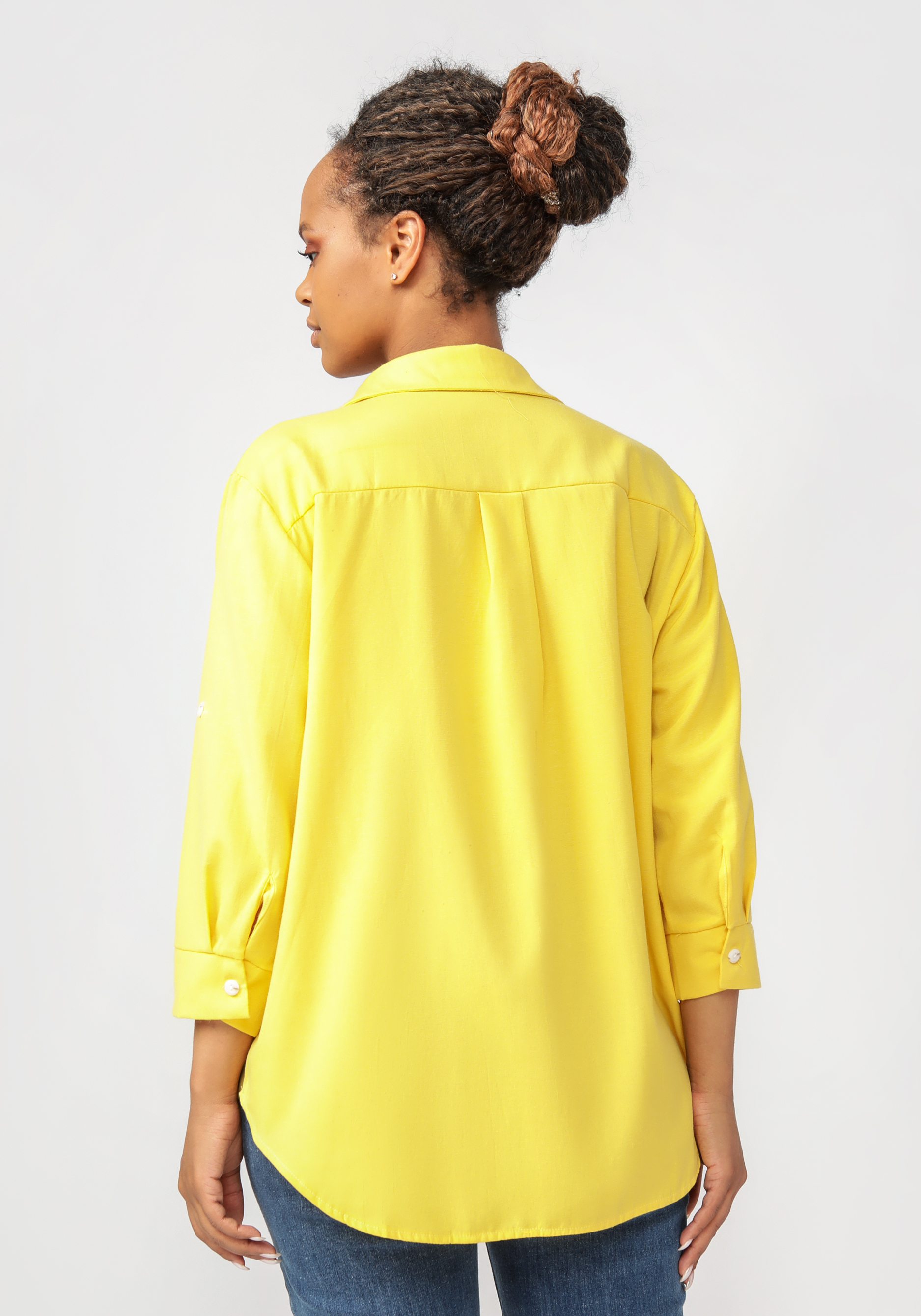 Блуза "Флоранс" Vittori Vi, цвет желтый, размер 50 - фото 8