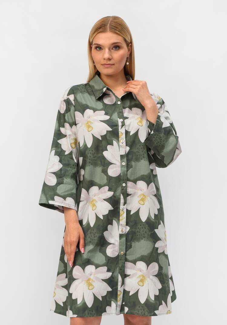 Платье-рубашка Сирена шир.  750, рис. 7