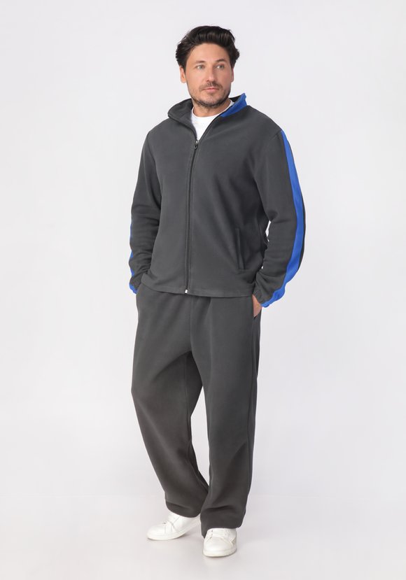 Костюм мужской с контрастной отделкой шир.  580, рис. 1