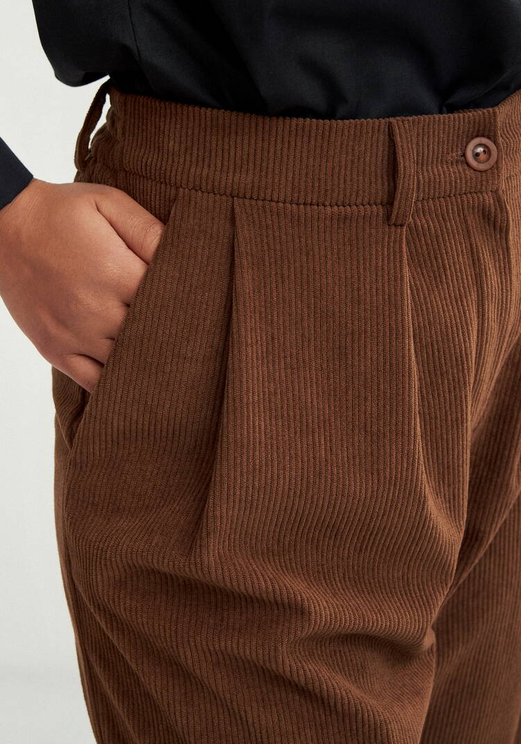 Брюки бананы с комфортным поясом шир.  750, рис. 11