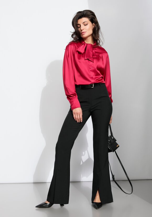 Блуза прямого силуэта с бантом шир.  580, рис. 46