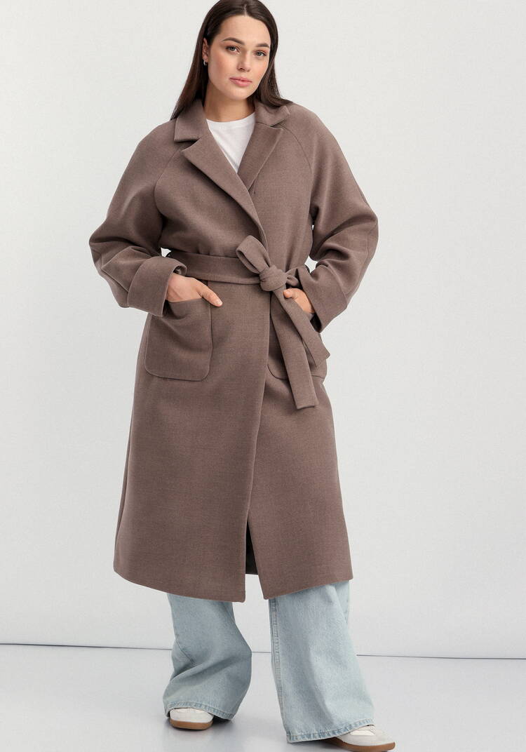 Пальто на подкладе длины миди шир.  750, рис. 20