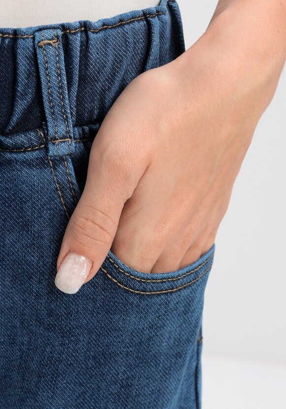 Джинсы Комфортный день шир.  580, рис. 5