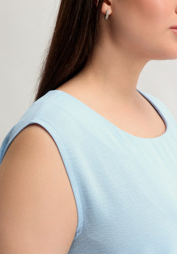 Топ свободного кроя с круглым вырезом шир.  580, рис. 20