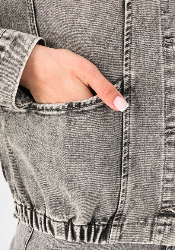 Куртка джинсовая Милена шир.  580, рис. 6