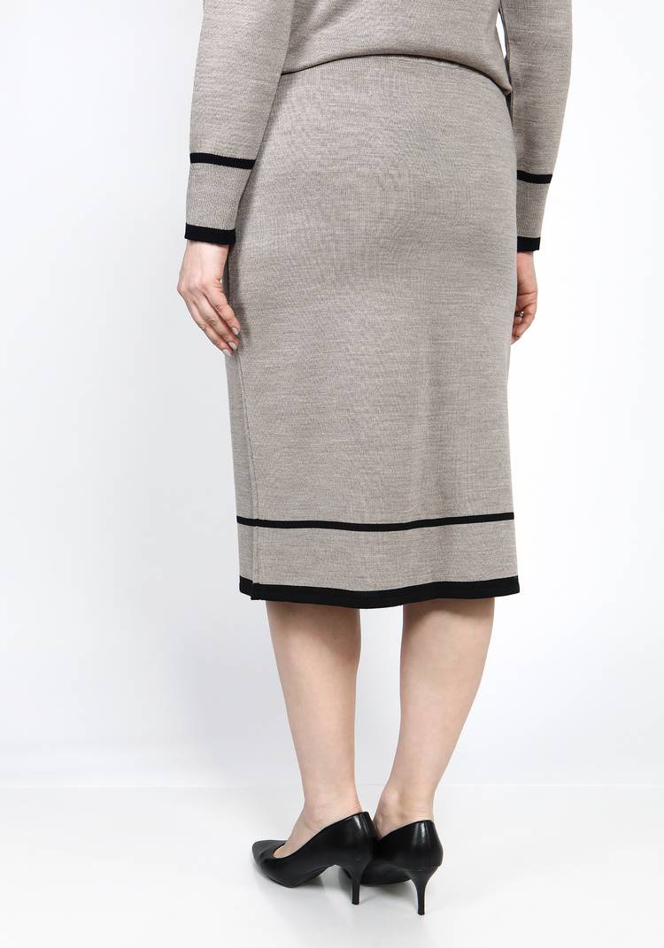 Юбка прямая на мягкой резинке шир.  750, рис. 10