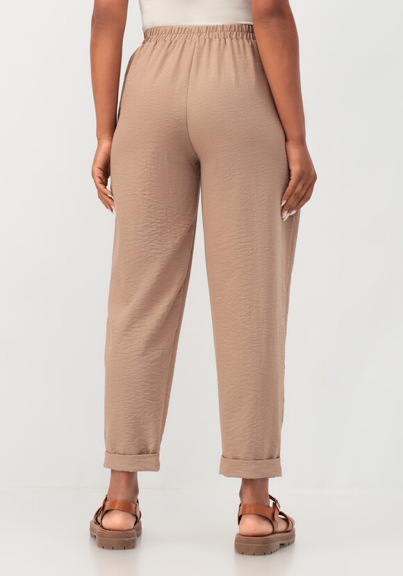 Брюки-бананы с принтом шир.  580, рис. 19