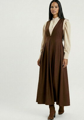 Сарафан с рюшей на спинке