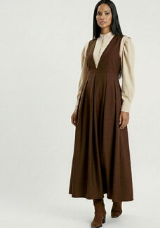 Сарафан с рюшей на спинке