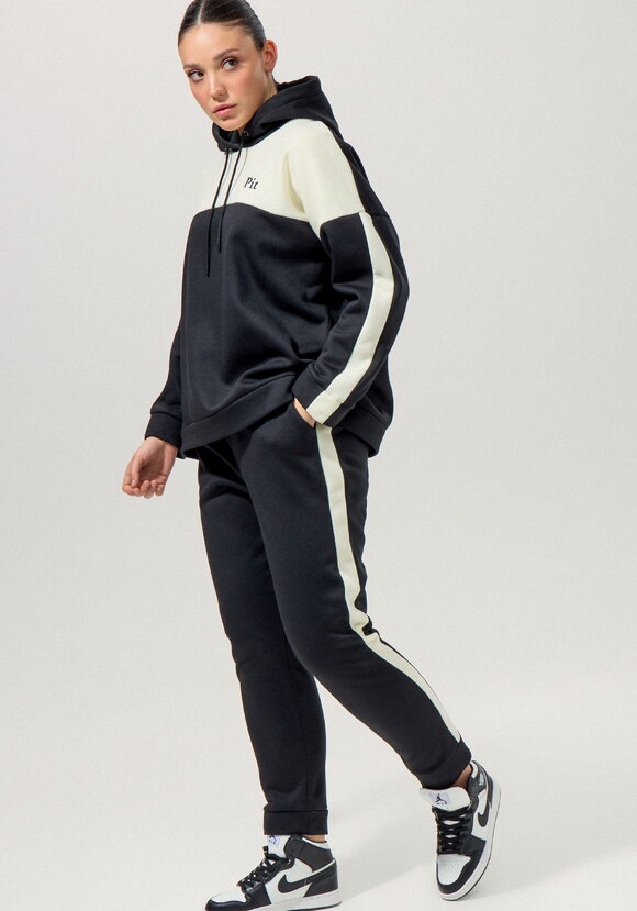 Костюм спортивный с комбинированной вставкой шир.  580, рис. 7