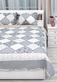 Покрывало с наволочками Печворк