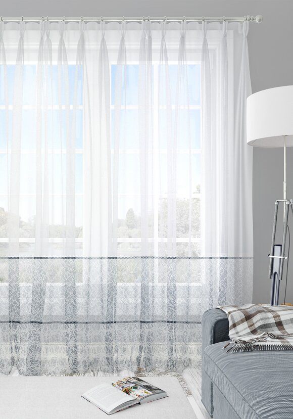 Тюль Серебро шир.  580, рис. 1