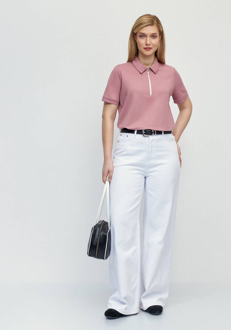 Поло на молнии Жанна шир.  750, рис. 26