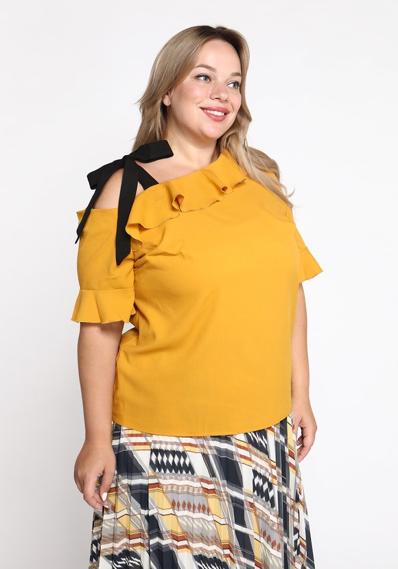 Блузка Дивный Уикенд шир.  580, рис. 5