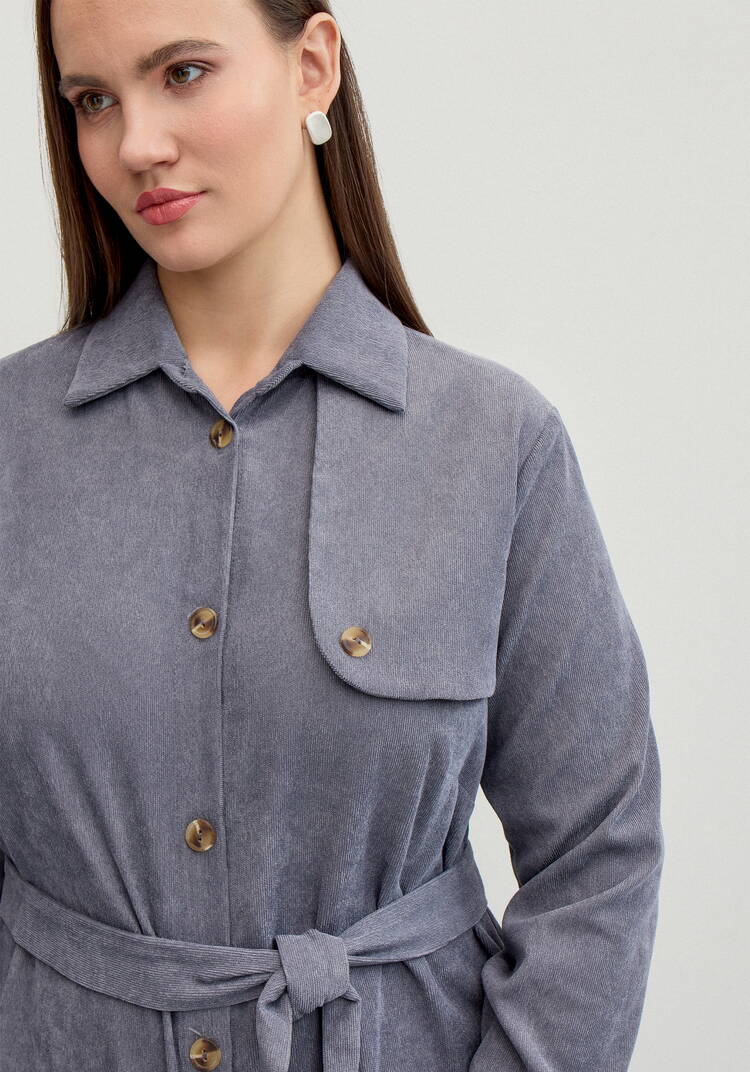 Платье-рубашка шир.  750, рис. 11