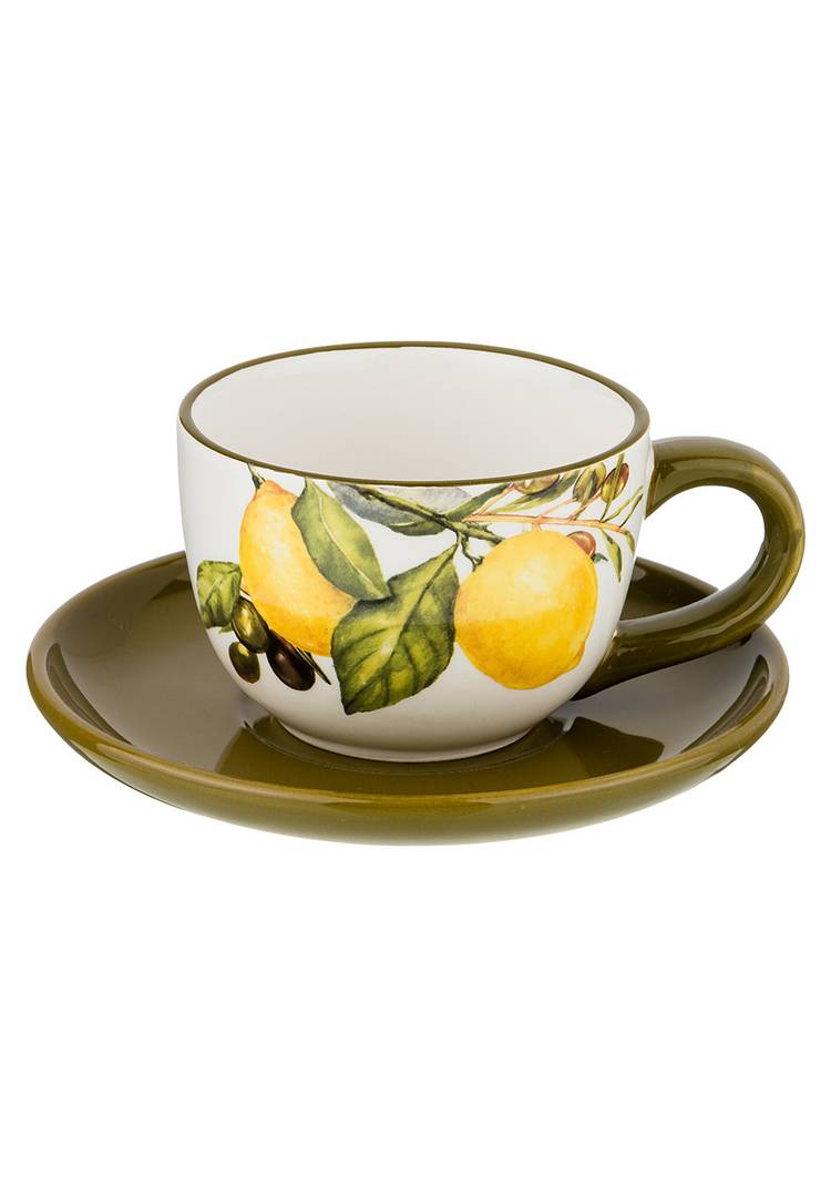 Чайный набор на 2 персоны Лимонное дерево шир.  750, рис. 1