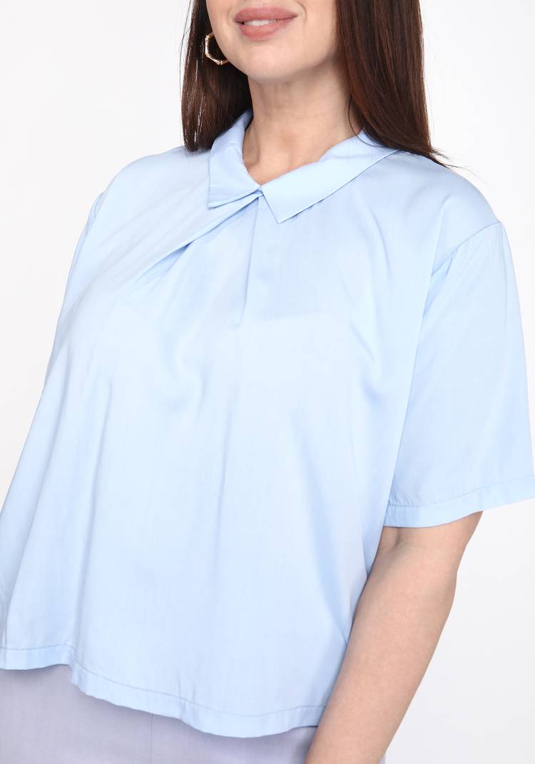 Блуза с воротничком шир.  750, рис. 15