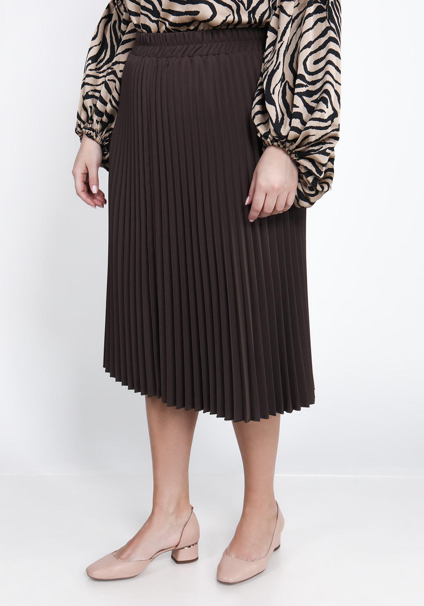 

Юбка "Музыка ветра", Коричневый