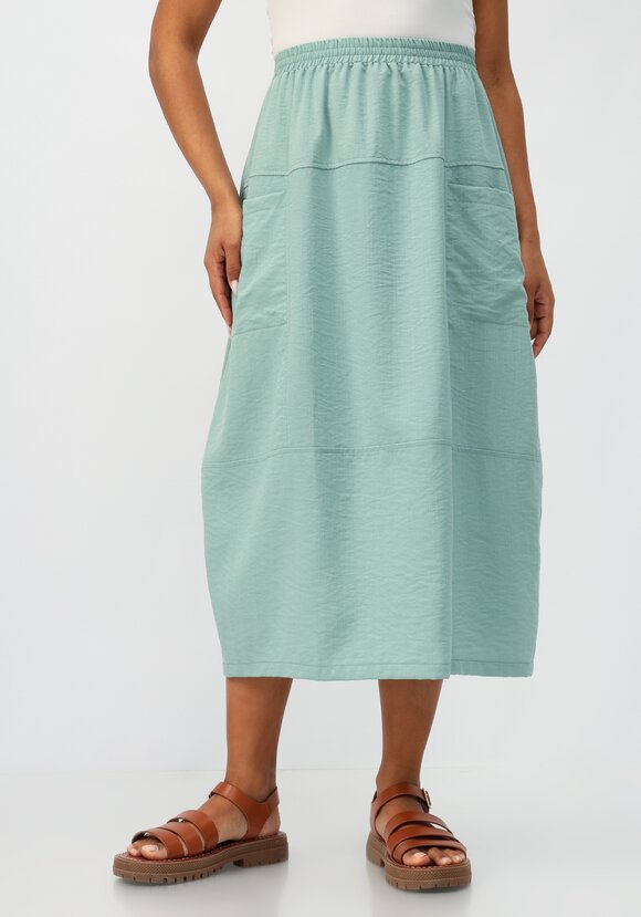 Юбка с кокеткой по полочке шир.  580, рис. 12