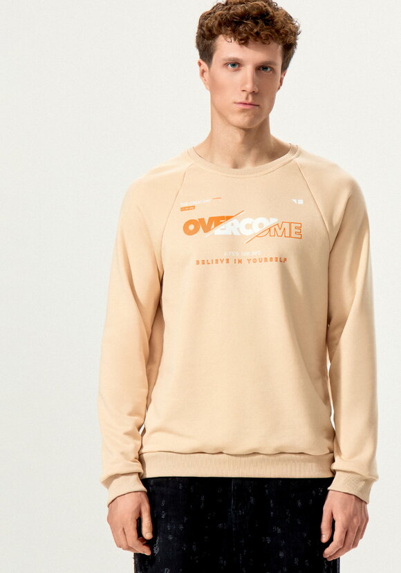 Свитшот с принтом на передней полочке шир.  580, рис. 11