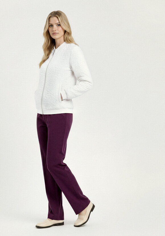 Бомбер из ткани с жаккардовым узором шир.  580, рис. 43