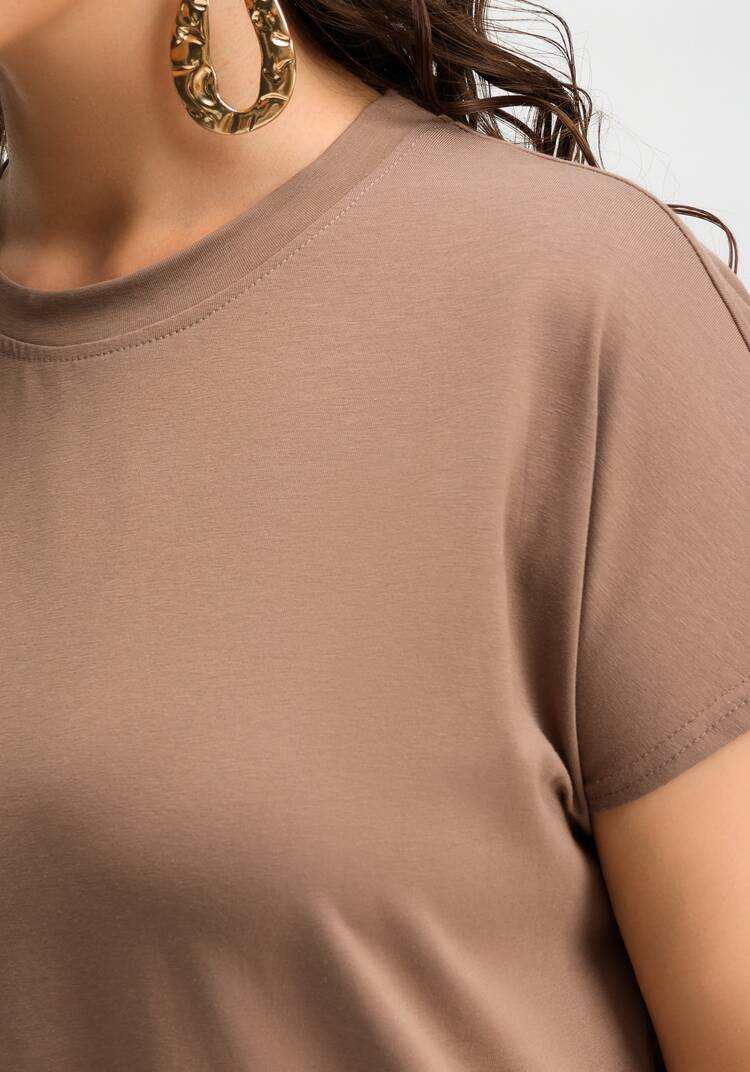 Футболка базовая с цельнокроеным рукавом шир.  750, рис. 4