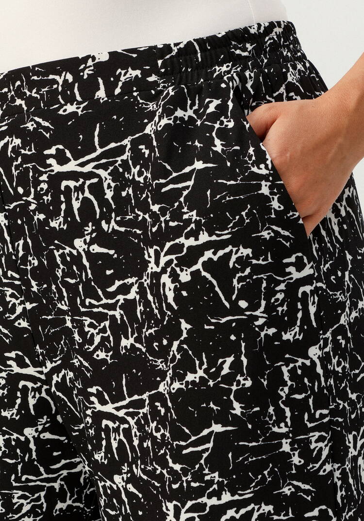 Брюки свободные с анималистичным принтом шир.  750, рис. 5