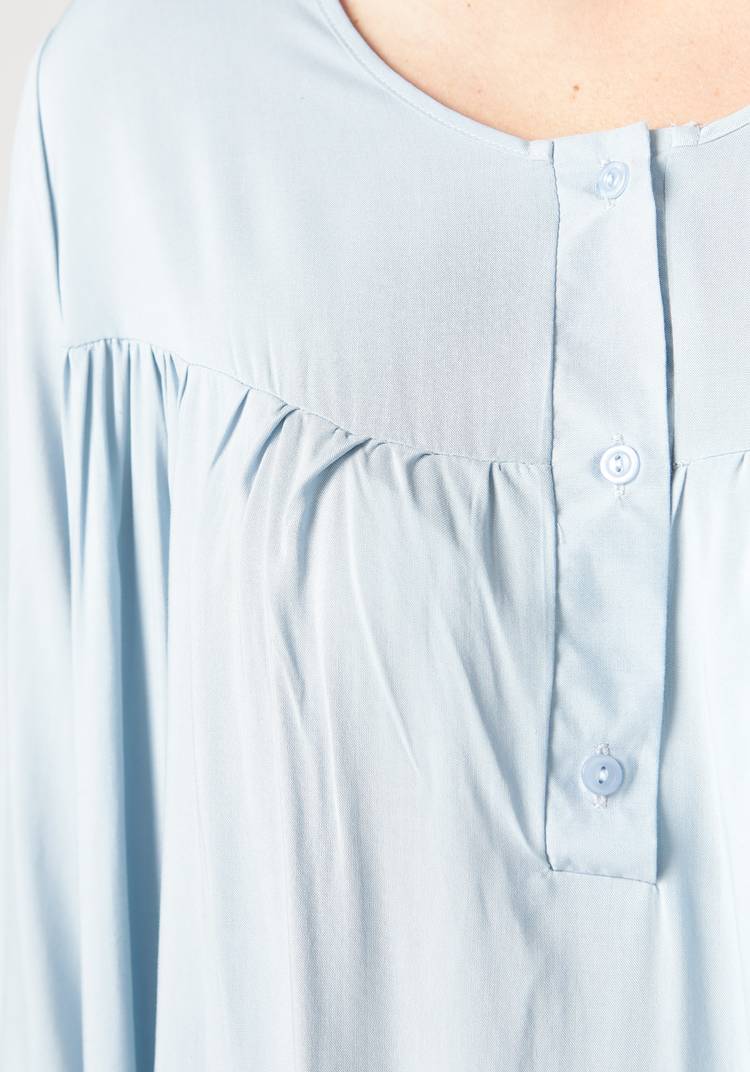 Блуза свободного кроя на пуговичках шир.  750, рис. 14