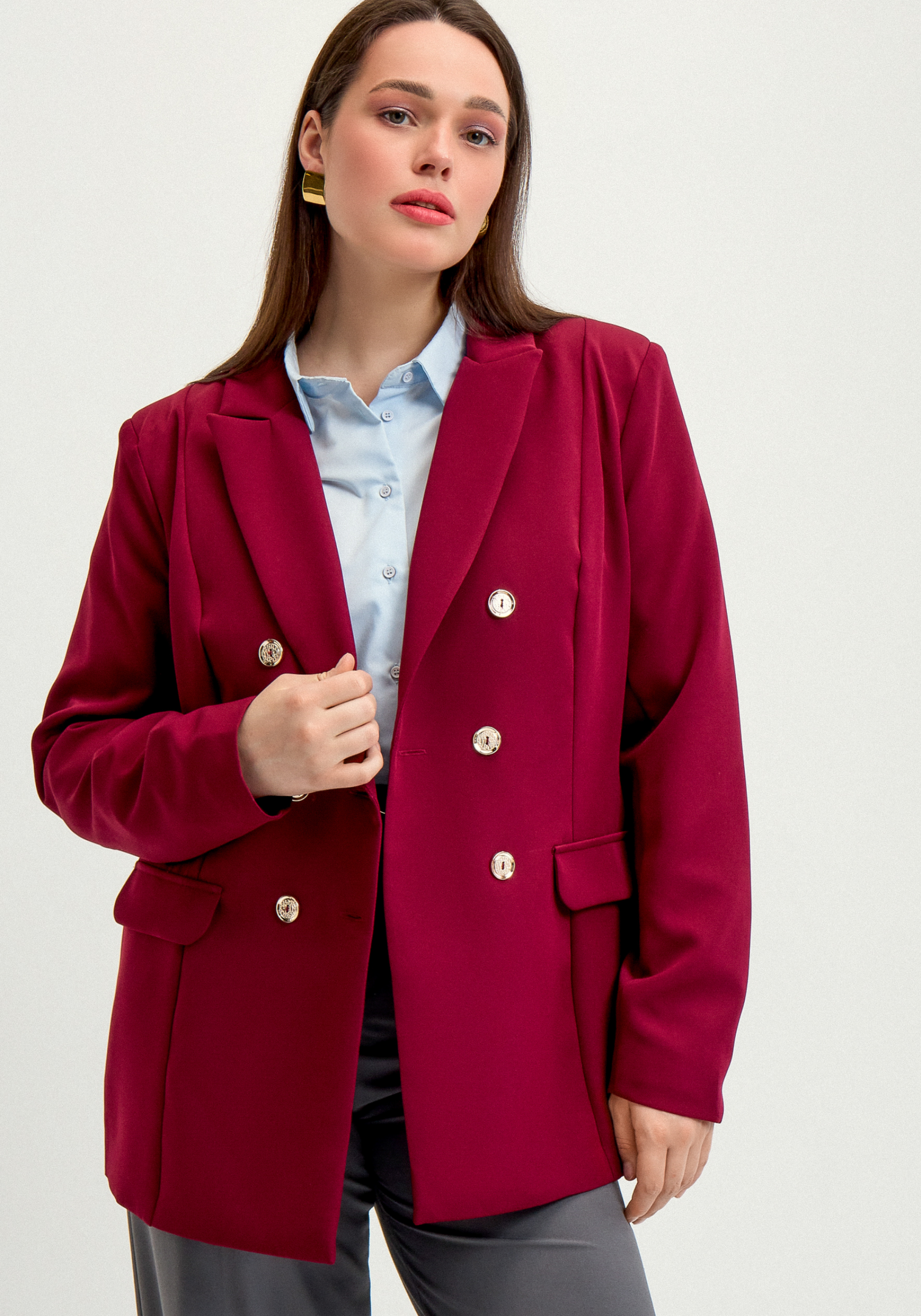 Пиджак двубортный 1999₽