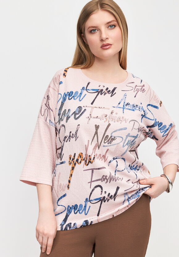 Блуза Поэзия души шир.  580, рис. 21